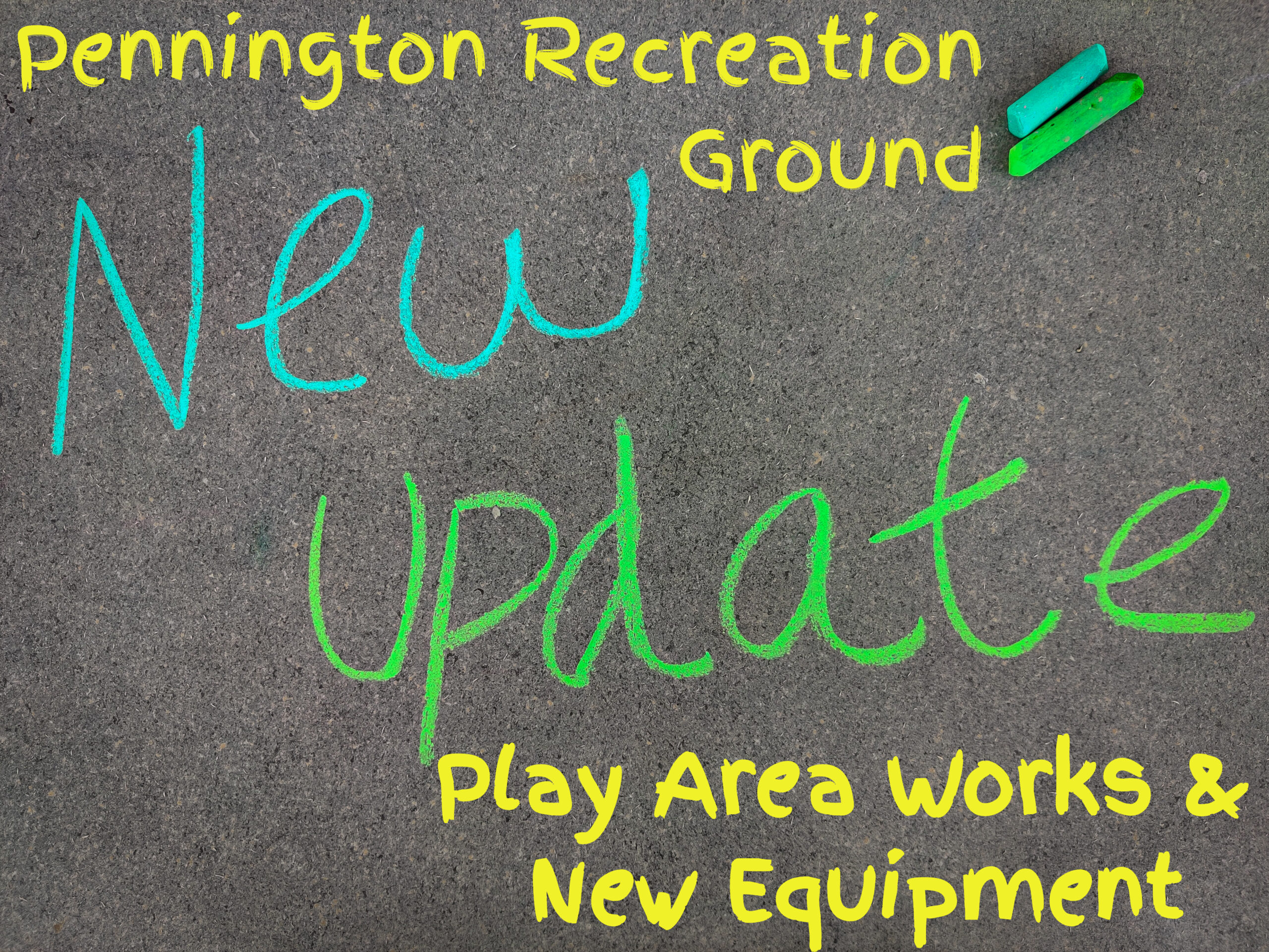 UPDATE 1: Play Area – Pennington Recreation Ground