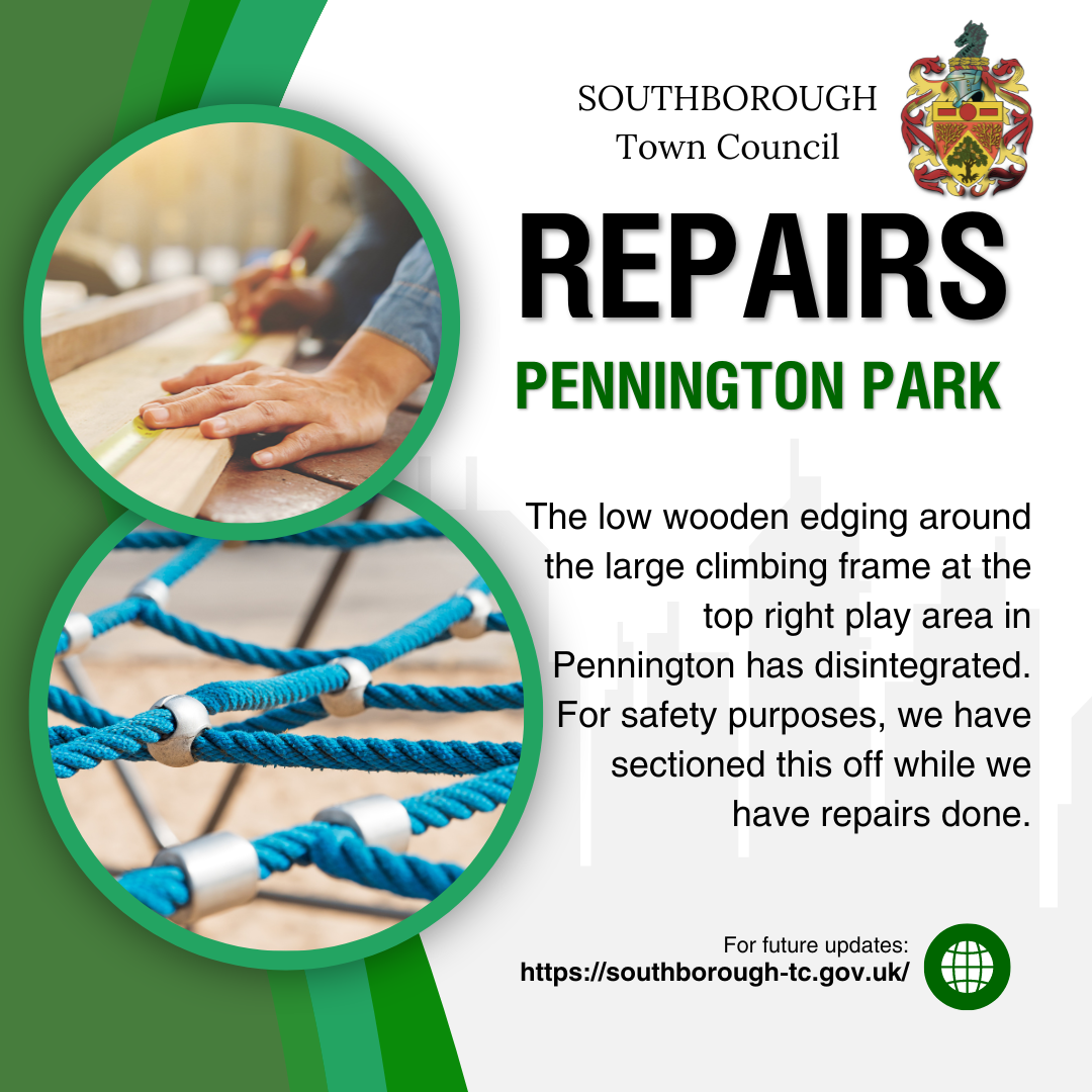 PENNINGTON RECREATION GROUNDS – Emergency Repairs