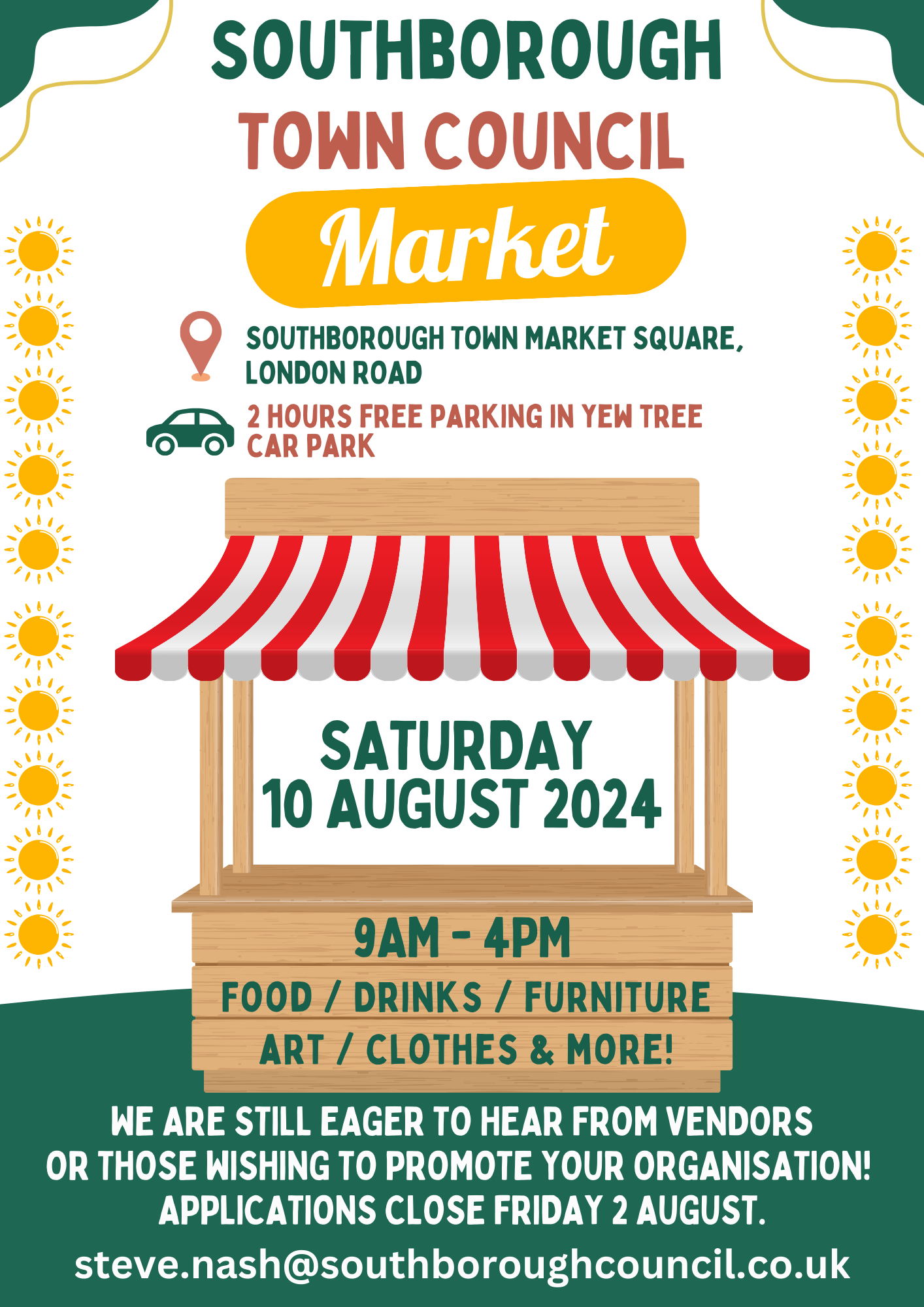 Southborough Town Square Market – 10 August 2024